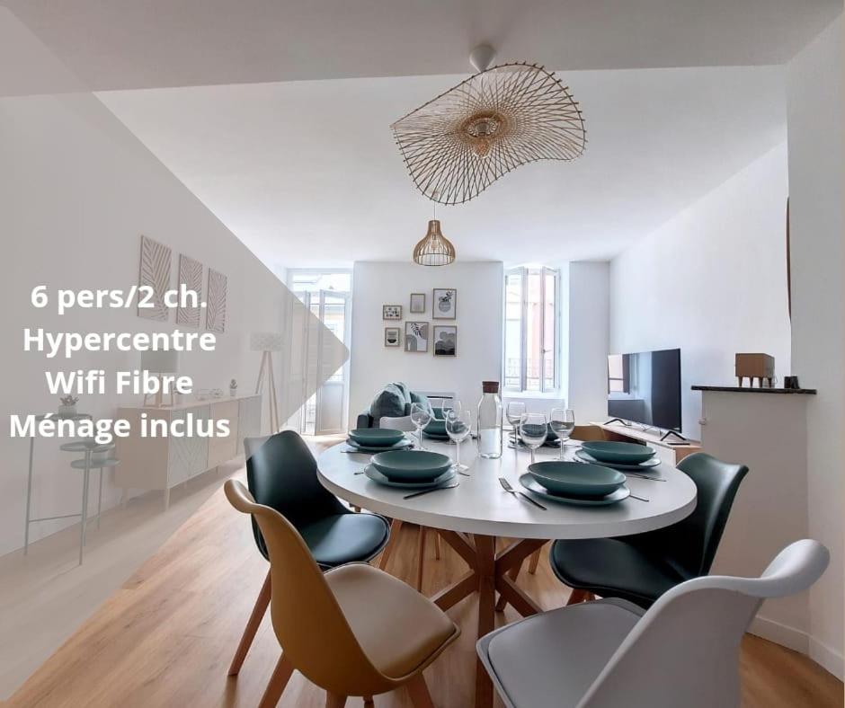 Le Nordique - 2 Chambres - Fibre Wifi - Netflix - Menage Inclus Tarbes Dış mekan fotoğraf